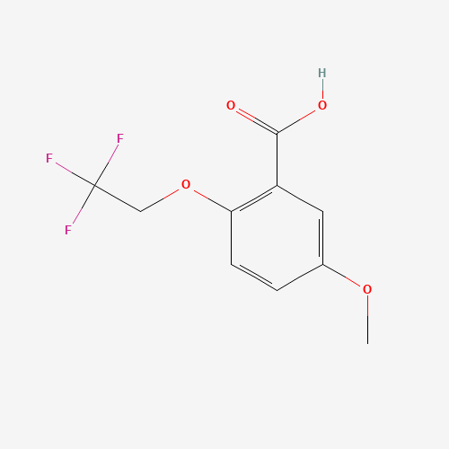 5-METHOXY-2-(2,2,2-TRIFLUOROETHOXY)BENZOIC ACID (CAS: 175205-34-2) - Related Chemical Product