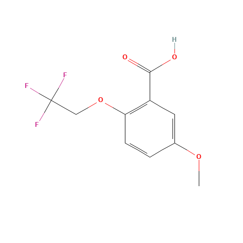 5-METHOXY-2-(2,2,2-TRIFLUOROETHOXY)BENZOIC ACID (CAS: 175205-34-2) - Related Chemical Product