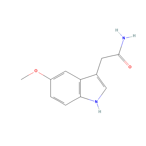 2-(5-METHOXY-1H-INDOL-3-YL)-ACETAMIDE (CAS: 2452-25-7) - Related Chemical Product