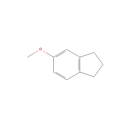5-METHOXYINDAN (CAS: 5111-69-3) - Chemical Structure and Molecular Formula 