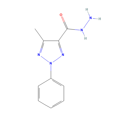 5-METHYL-2-PHENYL-2H-1,2,3-TRIAZOLE-4-CARBOHYDRAZIDE (CAS: 175135-03-2) - Related Chemical Product