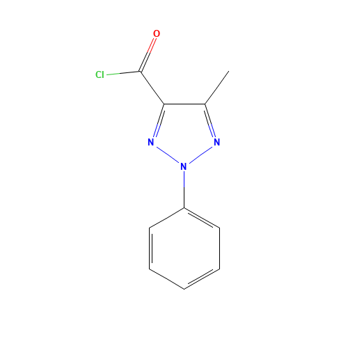 5-METHYL-2-PHENYL-2H-1,2,3-TRIAZOLE-4-CARBONYL CHLORIDE (CAS: 36401-55-5) - Related Chemical Product