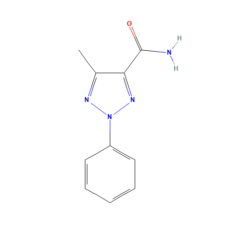 5-METHYL-2-PHENYL-2H-1,2,3-TRIAZOLE-4-CARBOXAMIDE (CAS: 36401-53-3) - Related Chemical Product