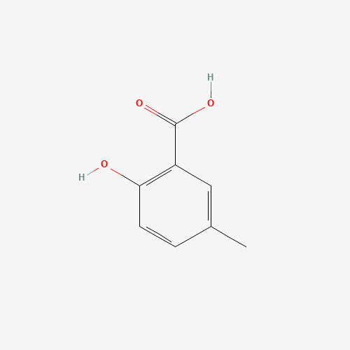 5-Methylsalicylic acid (CAS: 89-56-5) - Chemical Structure and Molecular Formula 