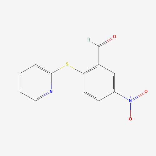 5-NITRO-2-(2-PYRIDYLTHIO)BENZALDEHYDE (CAS: 175278-54-3) - Related Chemical Product