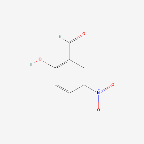 5-Nitrosalicylaldehyde (CAS: 97-51-8) - Chemical Structure and Molecular Formula 