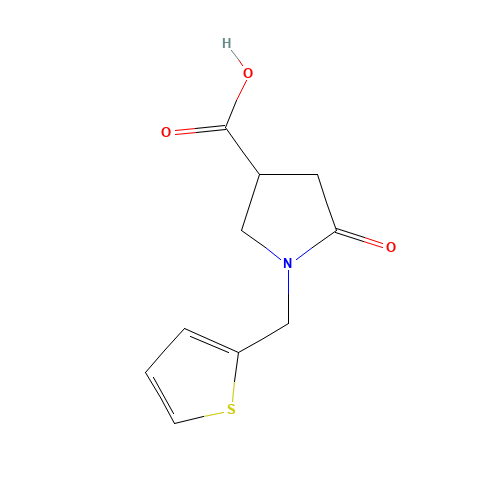 5-OXO-1-(2-THIENYLMETHYL)PYRROLIDINE-3-CARBOXYLIC ACID (CAS: 175136-92-2) - Related Chemical Product
