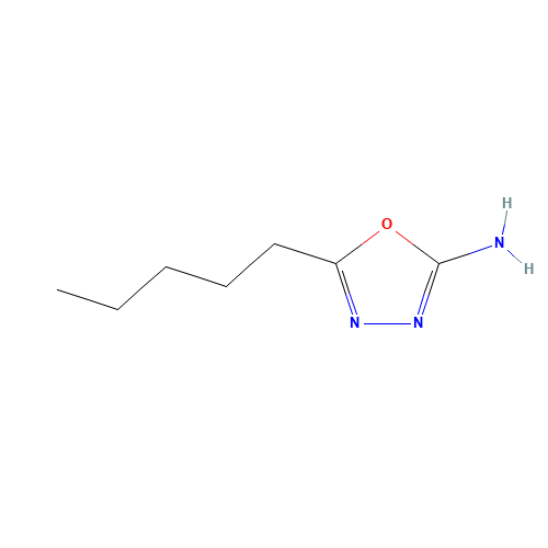 5-PENTYL-1,3,4-OXADIAZOL-2-YL-AMINE (CAS: 69741-93-1) - Related Chemical Product