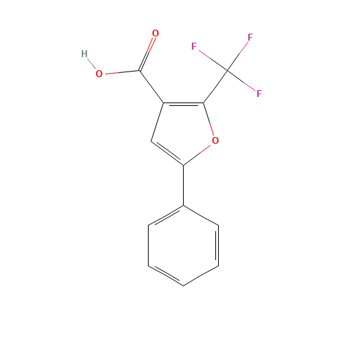 5-PHENYL-2-(TRIFLUOROMETHYL)-3-FUROIC ACID (CAS: 23584-85-2) - Related Chemical Product
