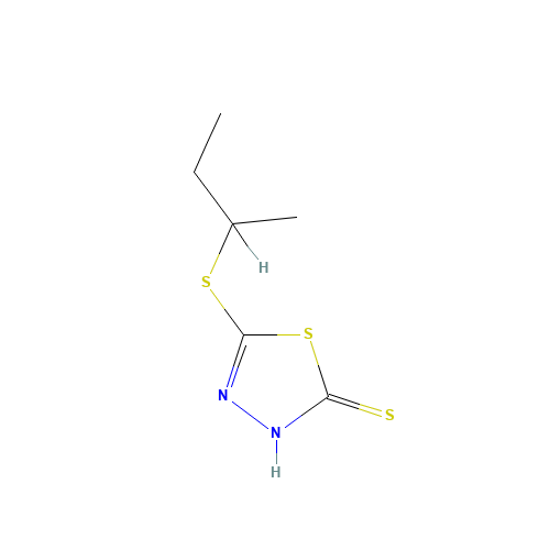 5-(SEC-BUTYLTHIO)-1,3,4-THIADIAZOLE-2-THIOL (CAS: 19921-51-8) - Related Chemical Product