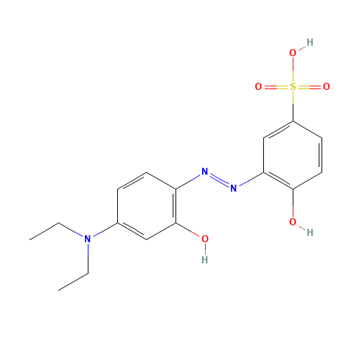 5-SULFO-4'-DIETHYLAMINO-2,2'-DIHYDROXYAZOBENZENE (CAS: 1563-01-5) - Related Chemical Product