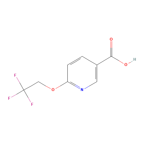 6-(2,2,2-TRIFLUOROETHOXY)NICOTINIC ACID (CAS: 175204-90-7) - Related Chemical Product