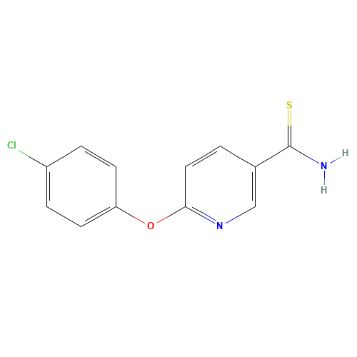 6-(4-CHLOROPHENOXY)PYRIDINE-3-CARBOTHIOAMIDE (CAS: 175277-58-4) - Related Chemical Product