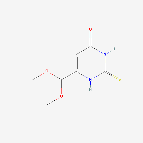 6-(DIMETHOXYMETHYL)-2-MERCAPTOPYRIMIDIN-4-OL (CAS: 90370-38-0) - Related Chemical Product