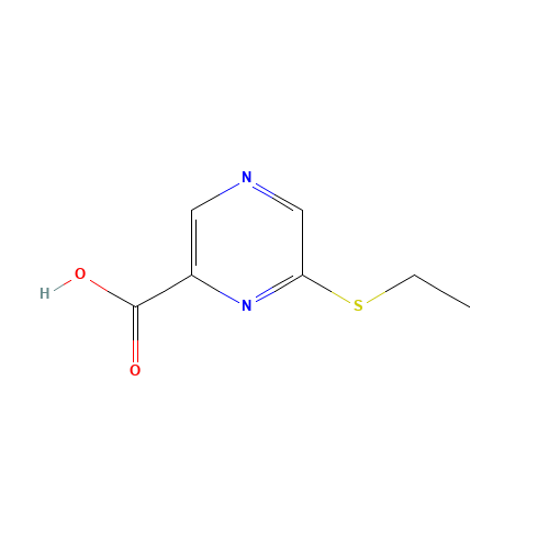 6-(Ethylthio)-pyrazinecarboxylicacid (CAS: 66533-64-0) - Related Chemical Product