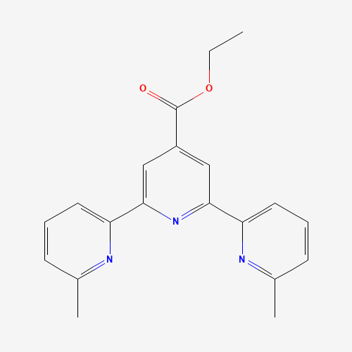 6,6''-DIMETHYL-[2,2':6',2''-TERPYRIDINE]-4'-CARBOXYLIC ACID ETHYL ESTER (CAS: 372520-84-8) - Related Chemical Product