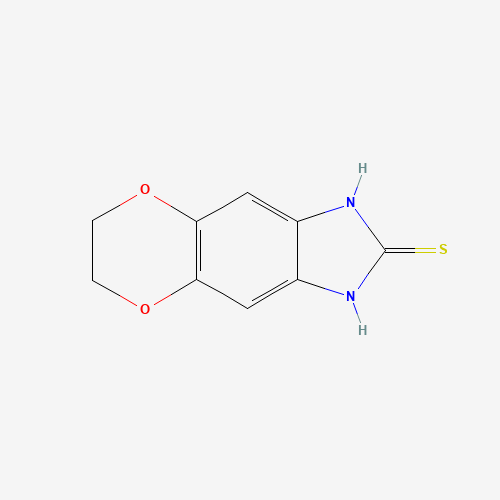 6,7-DIHYDRO-1H-[1,4]DIOXINO[2',3':4,5]BENZO[D]IMIDAZOLE-2-THIOL (CAS: 81864-47-3) - Related Chemical Product