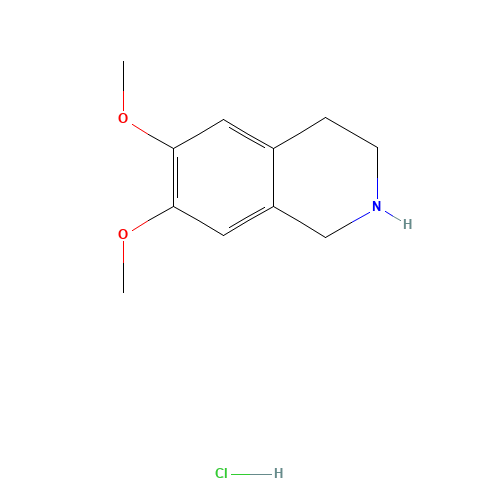 6,7-Dimethoxy-1,2,3,4-tetrahydroisoquinoline hydrochloride (CAS: 2328-12-3) - Related Chemical Product