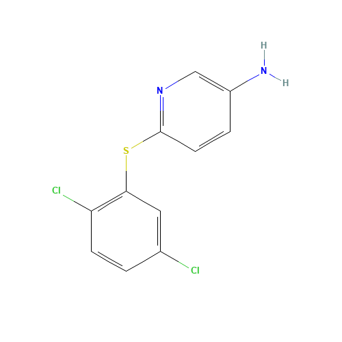 6-[(2,5-DICHLOROPHENYL)THIO]PYRIDIN-3-AMINE (CAS: 219865-85-7) - Related Chemical Product