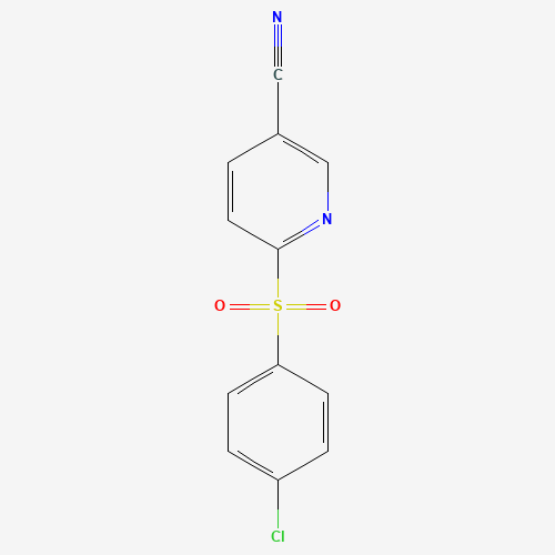 2-(4-CHLOROBENZENESULPHONYL)PYRIDINE-5-CARBONITRILE (CAS: 259683-30-2) - Related Chemical Product
