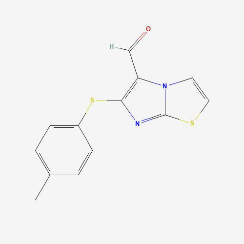 6-(4-METHYLPHENYLTHIO)IMIDAZO[2,1-B]THIAZOLE-5-CARBOXALDEHYDE (CAS: 175277-55-1) - Related Chemical Product