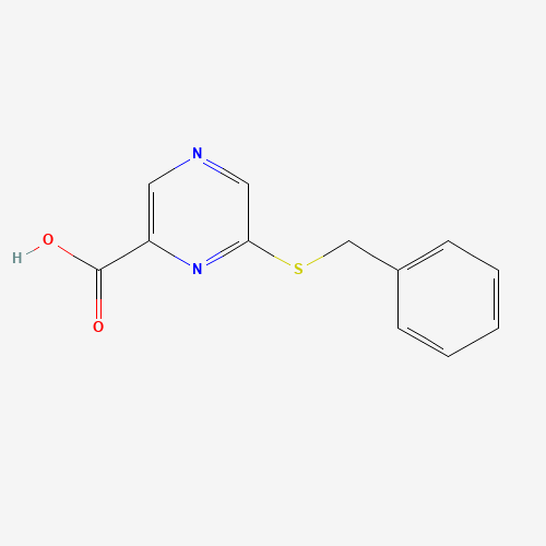 6-[(Phenylmethyl)thio]-pyrazinecarboxylicacid (CAS: 66533-95-7) - Related Chemical Product