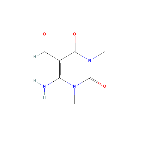 6-AMINO-1,3-DIMETHYL-2,4-DIOXO-1,2,3,4-TETRAHYDROPYRIMIDINE-5-CARBALDEHYDE (CAS: 54660-80-9) - Related Chemical Product