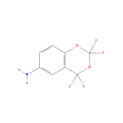 2,2,4,4-TETRAFLUORO-6-AMINO-1,3-BENZODIOXENE (CAS: 25854-59-5) - Related Chemical Product