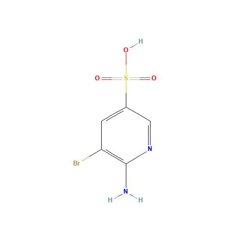 6-AMINO-5-BROMOPYRIDINE-3-SULFONIC ACID (CAS: 247582-62-3) - Related Chemical Product