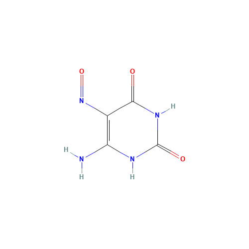 4-AMINO-2,6-DIHYDROXY-5-NITROSOPYRIMIDINE (CAS: 5442-24-0) - Related Chemical Product