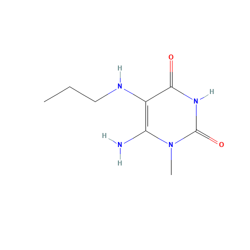 6-AMINO-5-PROPYLAMINO-1-METHYLURACIL (CAS: 125092-42-4) - Related Chemical Product