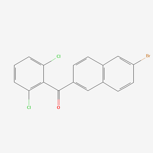 6-BROMO-2-(2,6-DICHLOROBENZOYL)NAPHTHALENE (CAS: 216144-77-3) - Related Chemical Product