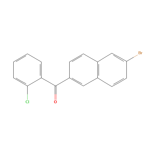 6-BROMO-2-(2-CHLOROBENZOYL)NAPHTHALENE (CAS: 216144-73-9) - Related Chemical Product