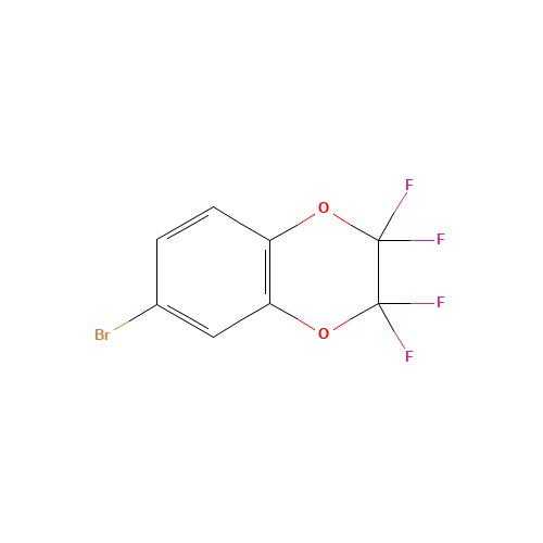 6-BROMO-2,2,3,3-TETRAFLUORO-1,4-BENZODIOXAN (CAS: 141872-90-4) - Related Chemical Product