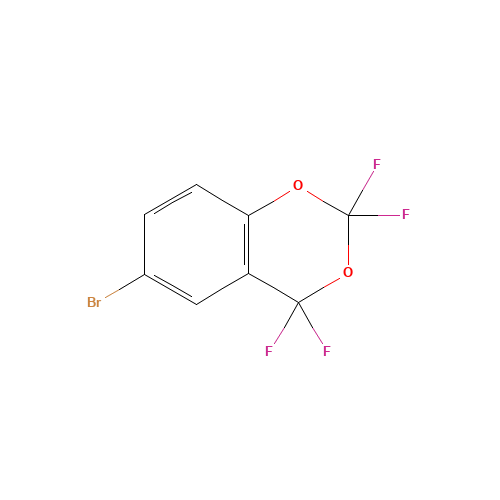 6-BROMO-2,2,4,4-TETRAFLUORO-1,3-BENZODIOXANE (CAS: 261762-36-1) - Related Chemical Product