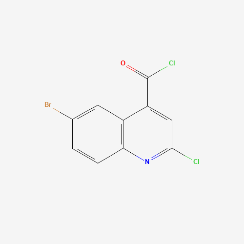 6-BROMO-2-CHLOROQUINOLINE-4-CARBONYL CHLORIDE (CAS: 287176-63-0) - Related Chemical Product