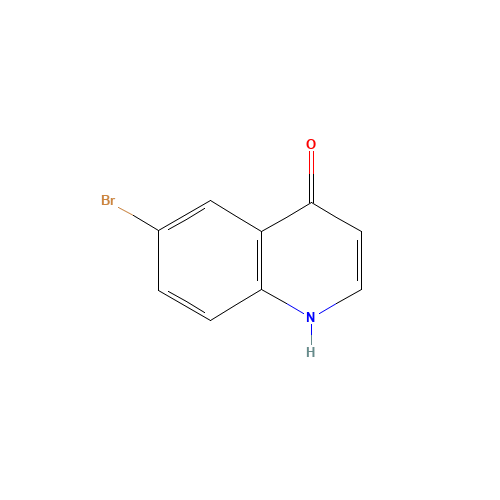 6-BROMO-4-HYDROXYQUINOLINE (CAS: 145369-94-4) - Chemical Structure and Molecular Formula 