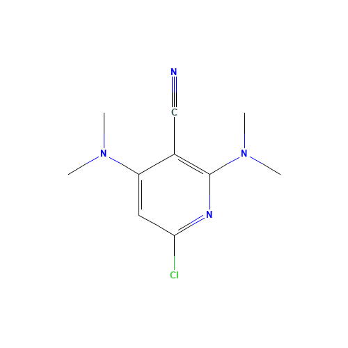 2 4-BIS(DIMETHYLAMINO)-6-CHLOROPYRIDINE-3-CARBONITRILE (CAS: 35022-97-0) - Related Chemical Product