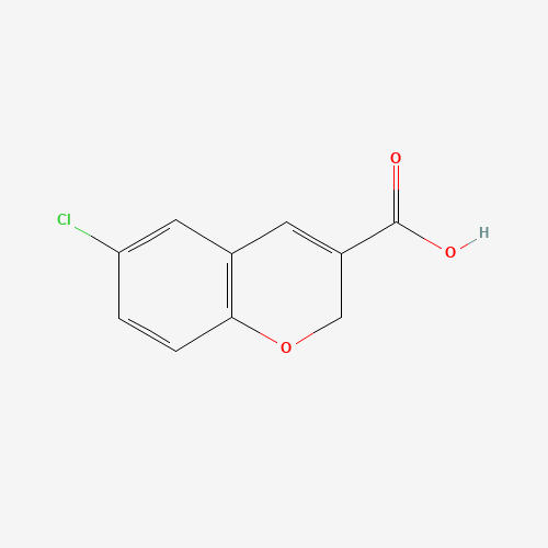 6-CHLORO-2H-1-BENZOPYRAN-3-CARBOXYLIC ACID (CAS: 83823-06-7) - Related Chemical Product
