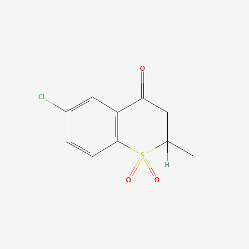 6-CHLORO-2-METHYL-1,2,3,4-TETRAHYDRO-1LAMBDA6-BENZOTHIINE-1,1,4-TRIONE (CAS: 175205-44-4) - Related Chemical Product