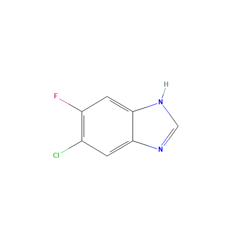 6-CHLORO-5-FLUOROBENZIMIDAZOLE (CAS: 175135-04-3) - Related Chemical Product