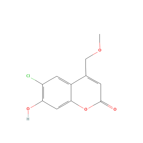 6-CHLORO-7-HYDROXY-4-(METHOXYMETHYL)-2H-CHROMEN-2-ONE (CAS: 175205-11-5) - Related Chemical Product