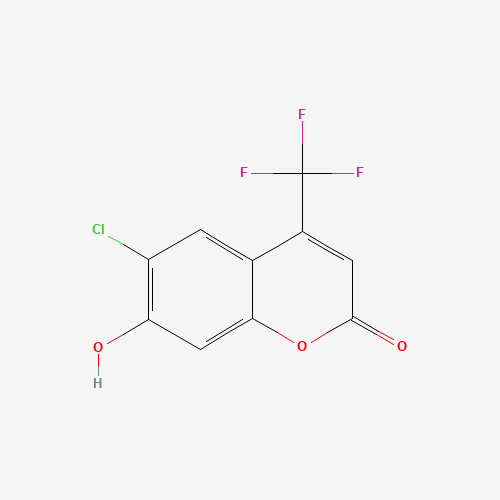 6-CHLORO-7-HYDROXY-4-(TRIFLUOROMETHYL)COUMARIN (CAS: 119179-66-7) - Related Chemical Product