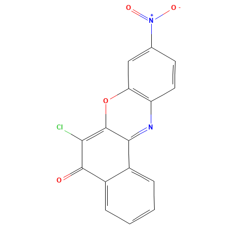 6-CHLORO-9-NITRO-5-OXO-5H-BENZO[A]PHENOXAZINE (CAS: 73397-12-3) - Related Chemical Product