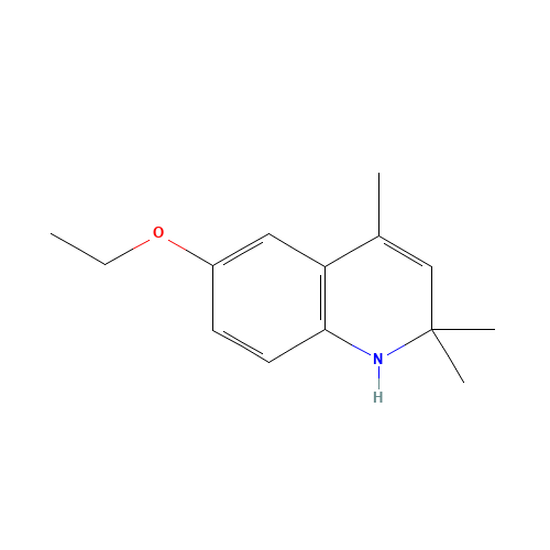 Ethoxyquin (CAS: 91-53-2) - Chemical Structure and Molecular Formula 