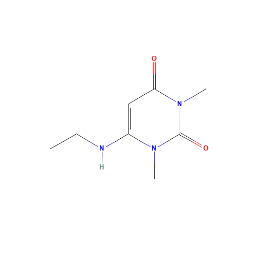 6-ETHYLAMINO-1,3-DIMETHYLURACIL (CAS: 5770-43-4) - Related Chemical Product