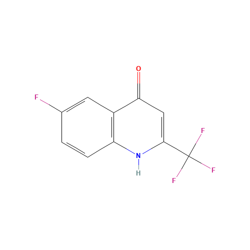 6-FLUORO-4-HYDROXY-2-(TRIFLUOROMETHYL)QUINOLINE (CAS: 31009-34-4) - Related Chemical Product