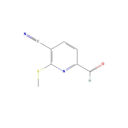 6-FORMYL-2-(METHYLSULFANYL)NICOTINONITRILE (CAS: 175277-27-7) - Related Chemical Product