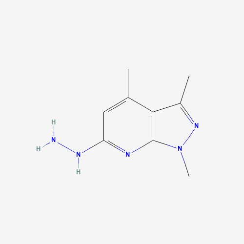 6-HYDRAZINO-1,3,4-TRIMETHYL-1H-PYRAZOLO[3,4-B]PYRIDINE (CAS: 175202-00-3) - Related Chemical Product