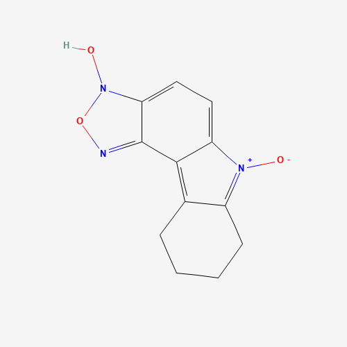 6-HYDROXY-7,8,9,10-TETRAHYDRO-6H-[1,2,5]OXADIAZOLO[4,3-C]CARBAZOL-3-IUM-3-OLATE (CAS: 164356-03-0) - Related Chemical Product